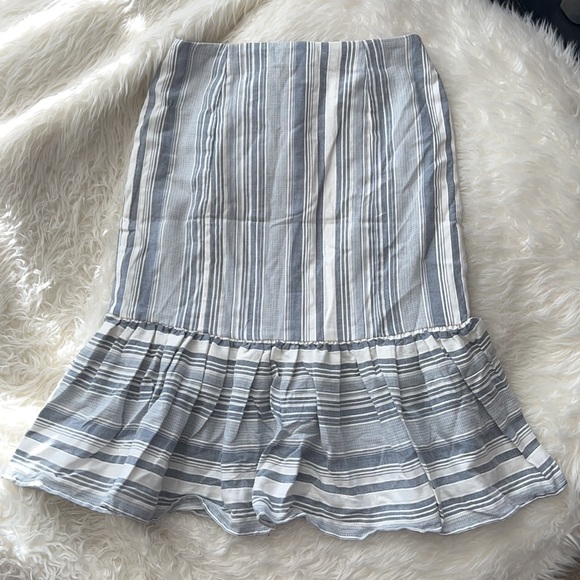 NWT Red Carter Emma Skirt Blue White Size Small - Picture 7 of 10